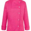 KY070 - Veste femme cheffe cuisinier manches longues Larissa - Ak. Custom Clothting Solutions