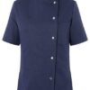 KY071 - Veste femme cheffe cuisinier manches courtes Greta - Ak. Custom Clothting Solutions
