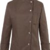 KY070 - Veste femme cheffe cuisinier manches longues Larissa - Ak. Custom Clothting Solutions