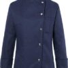 KY070 - Veste femme cheffe cuisinier manches longues Larissa - Ak. Custom Clothting Solutions