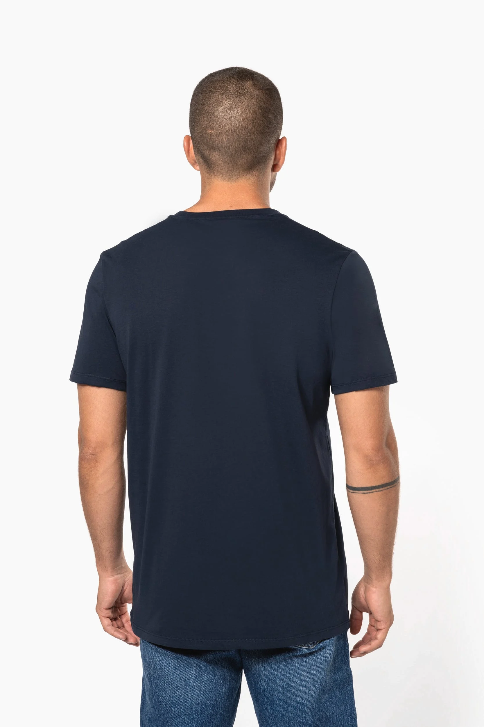 K3036 - T-shirt col rond manches courtes unisexe – Image 6