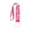 Double Lanyard en polyester en sérigraphie - Ak. Custom Clothting Solutions