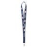 Lanyard en polyester en sérigraphie - Ak. Custom Clothting Solutions