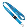 Lanyard en polyester en sérigraphie - Ak. Custom Clothting Solutions