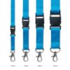 Lanyard en polyester en sérigraphie - Ak. Custom Clothting Solutions