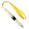Lanyard en polyester avec revêtement en satin - Ak. Custom Clothting Solutions