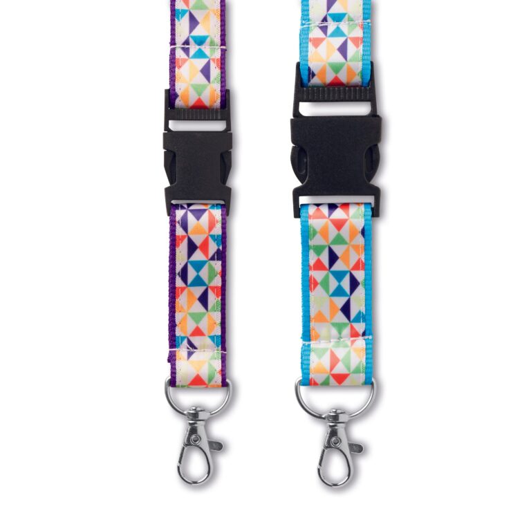 Lanyard en satin avec sublimation en surimpression - Ak. Custom Clothting Solutions