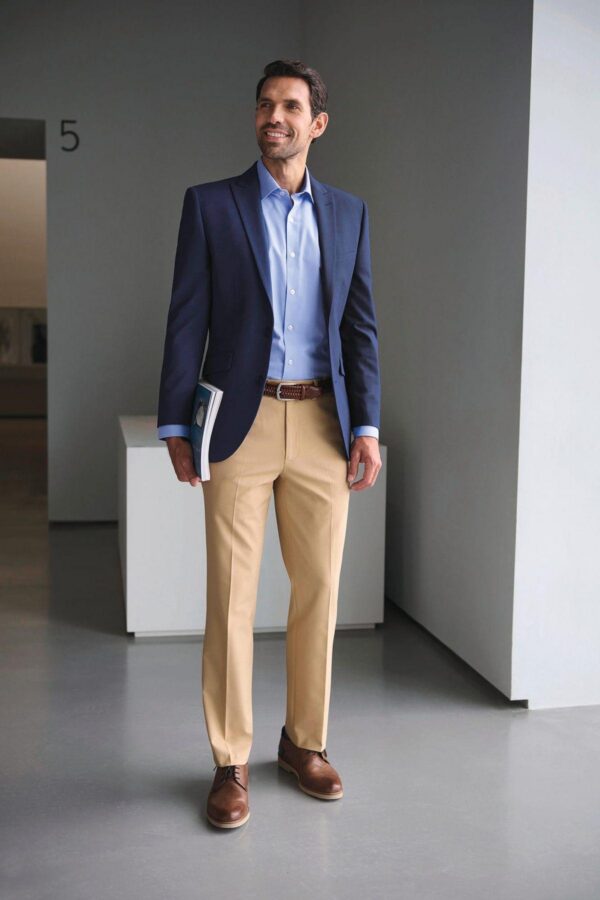 BT8025 - Pantalon homme Oliver coupe cintrée