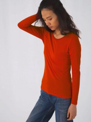 CGTW071 - T-shirt bio Inspire femme manches longues