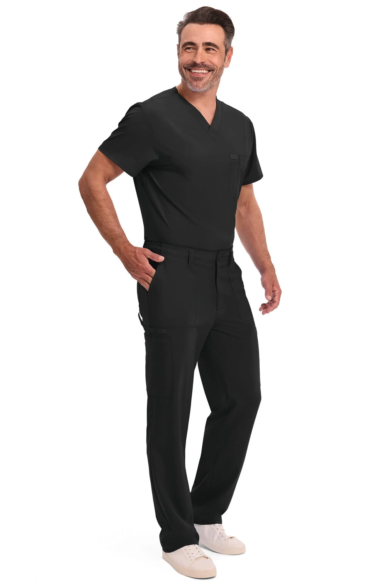 DKE015 - Pantalon à cordon de serrage à taille standard homme – Image 4