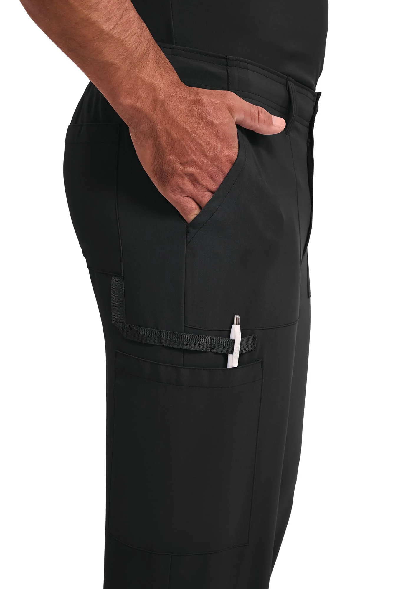 DKE015 - Pantalon à cordon de serrage à taille standard homme – Image 6