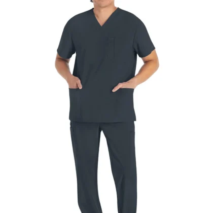 DKE645 - Haut col V homme
