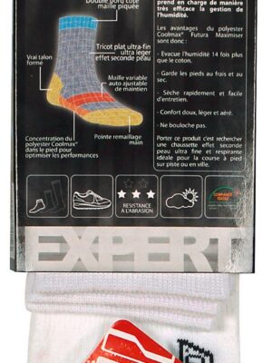 ES1021 - Lot de 2 paires de socquettes VO2 Coolmax