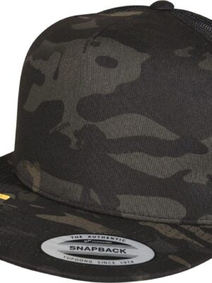 FL6006MC - Casquette trucker multicam