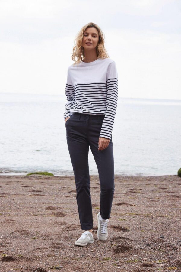 FR622 - Pantalon Chino Stretch Femme