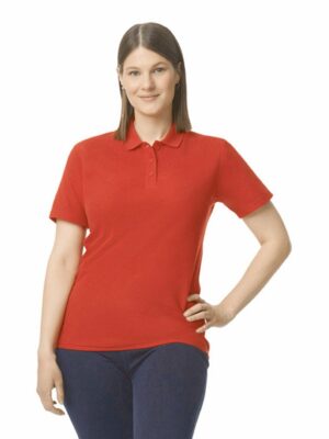 GI64800L - Polo Femme Softstyle Double Piqué