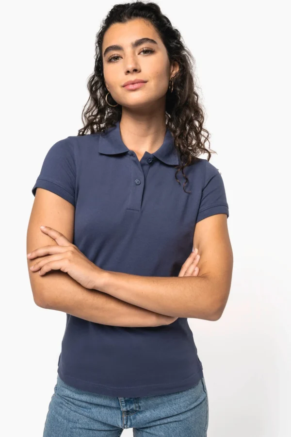 K240 - Polo piqué manches courtes femme