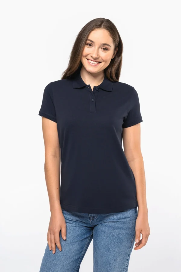 K240 - Polo piqué manches courtes femme