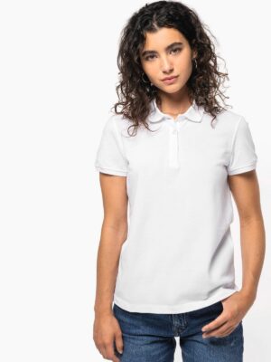 K291 - Polo piqué manches courtes femme