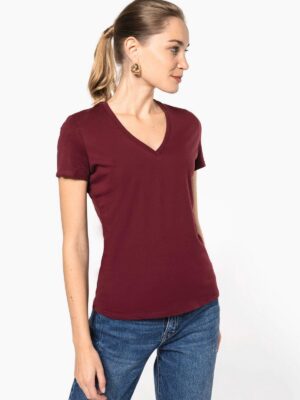 K3029IC - T-shirt BIO150 IC col V femme