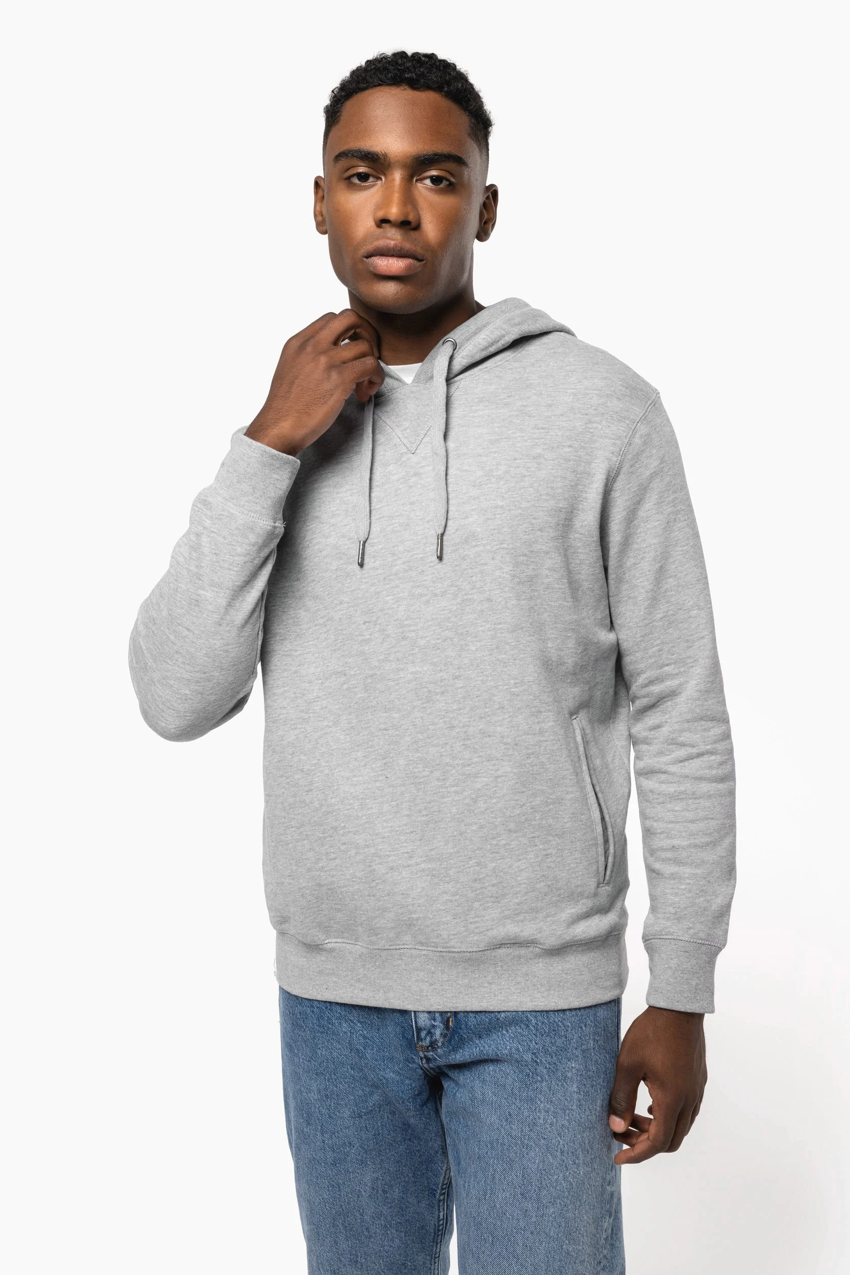 K4009 - Sweat-shirt french terry écoresponsable à capuche unisexe – Image 9
