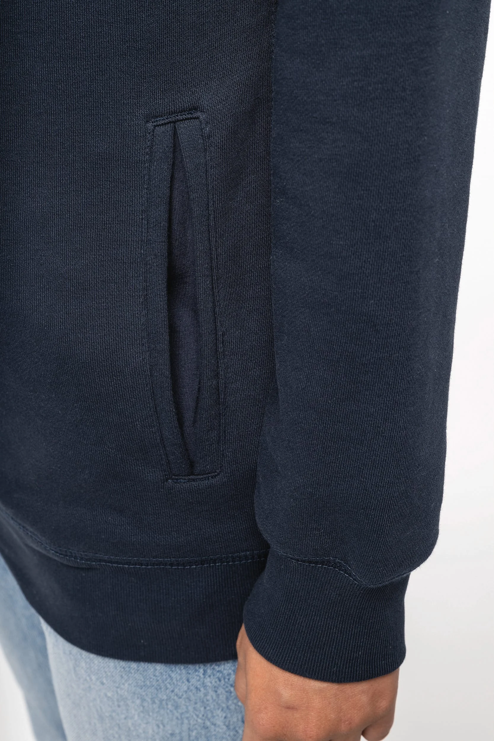 K4009 - Sweat-shirt french terry écoresponsable à capuche unisexe – Image 8