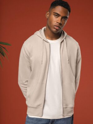 K4030 - Sweat-shirt écoresponsable zippé à capuche homme