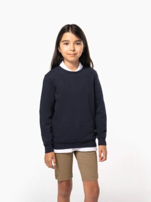 K4038 - Sweat-shirt col rond enfant