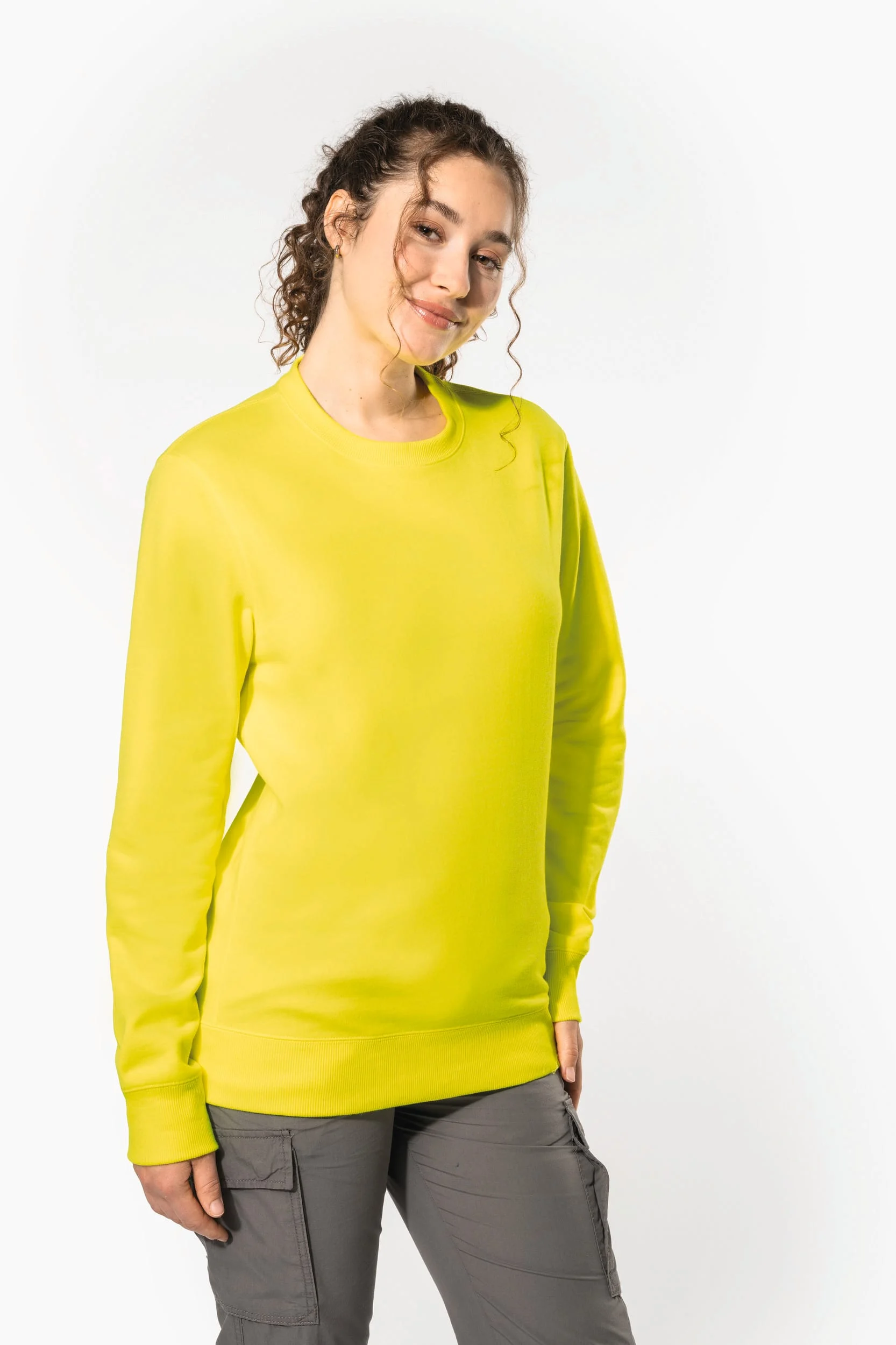 K4040 - Sweat-shirt recyclé col rond unisexe – Image 18