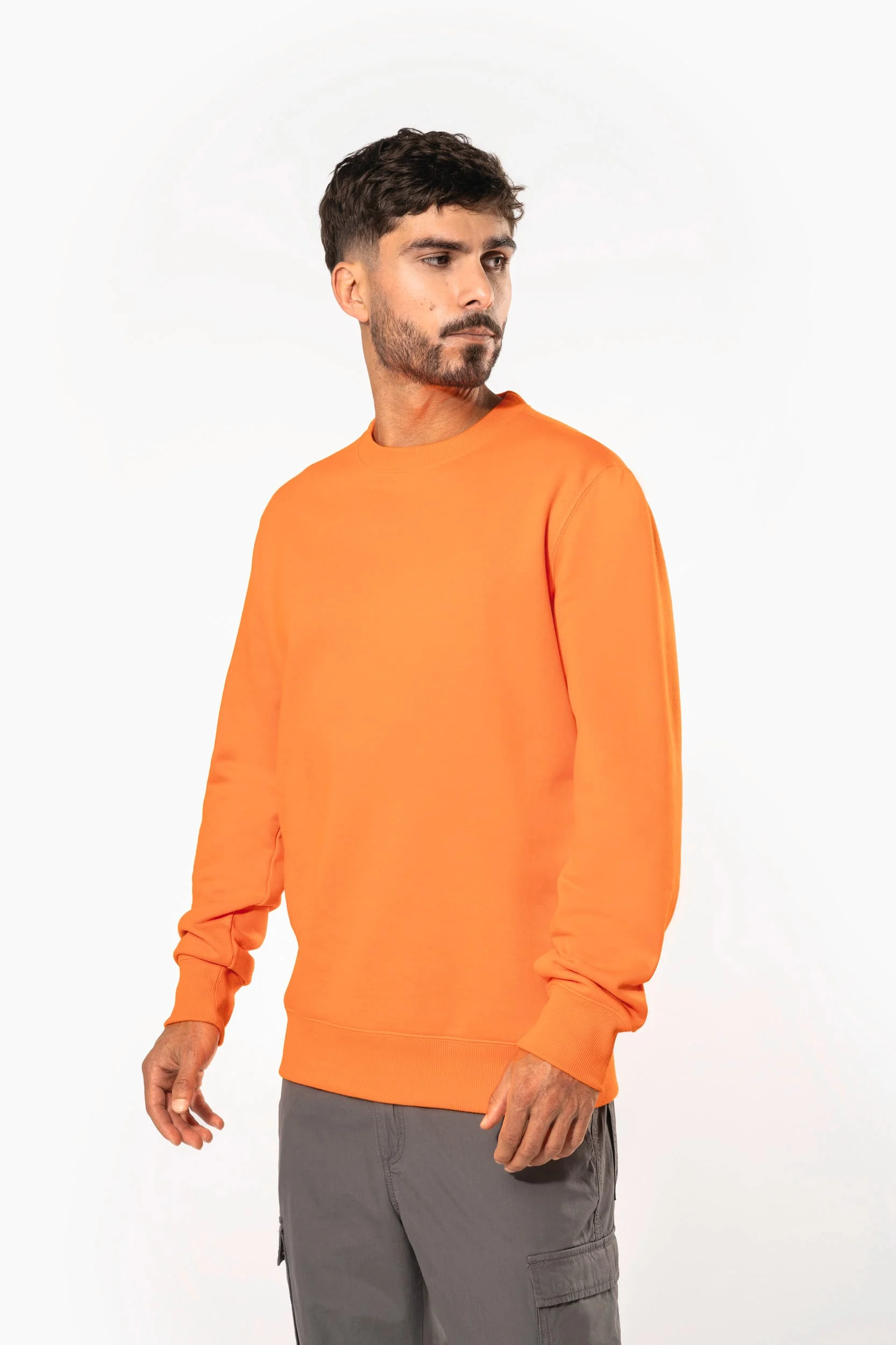 K4040 - Sweat-shirt recyclé col rond unisexe – Image 3