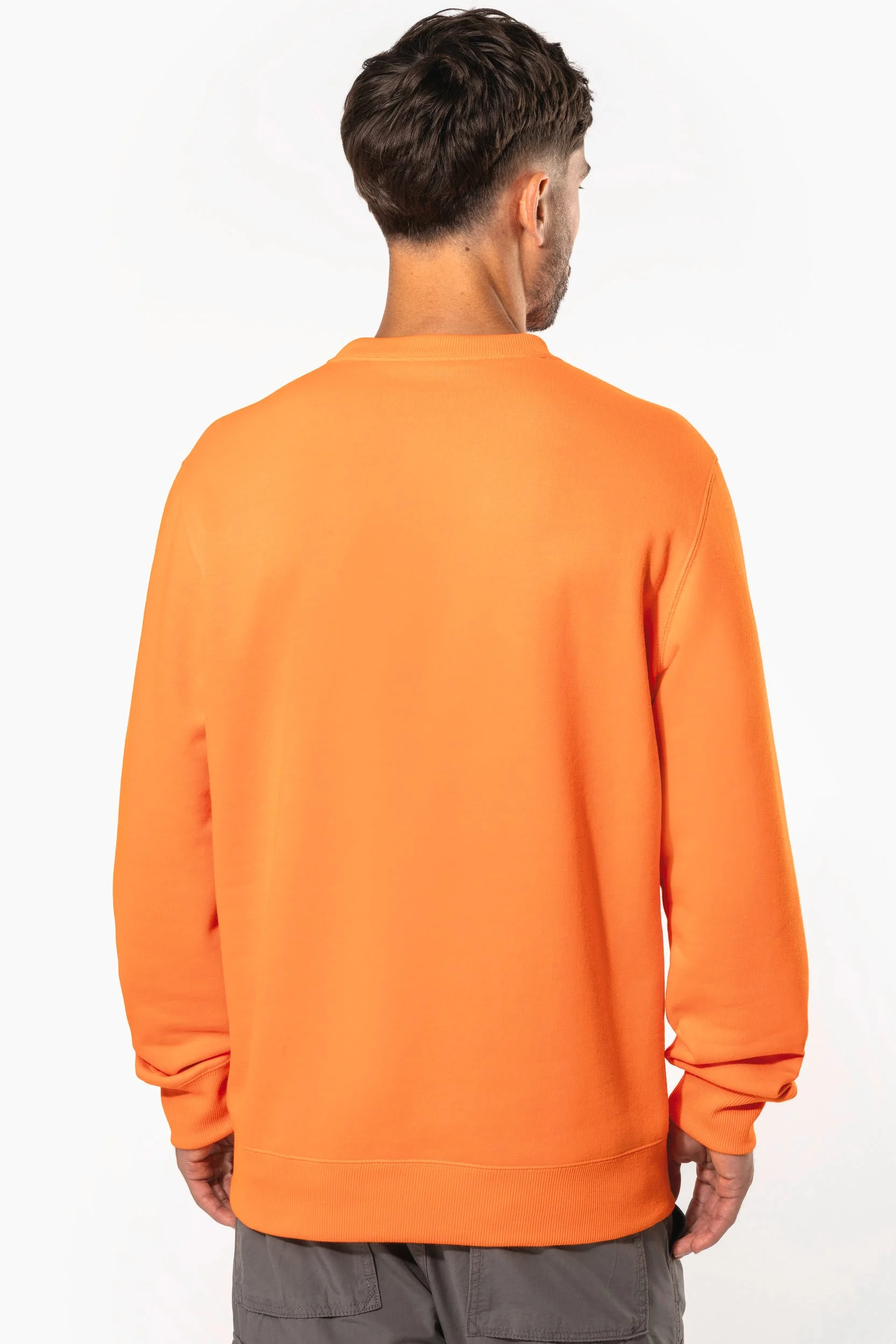 K4040 - Sweat-shirt recyclé col rond unisexe – Image 4