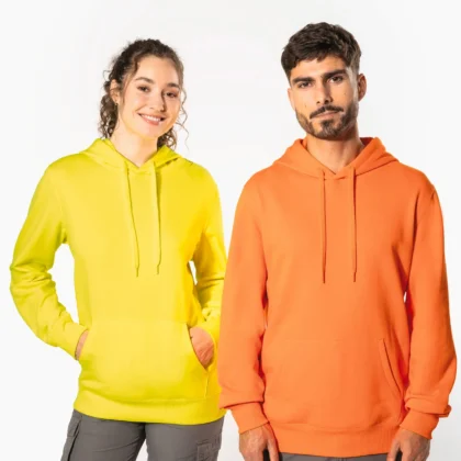 K4041 - Sweat-shirt recyclé à capuche unisexe