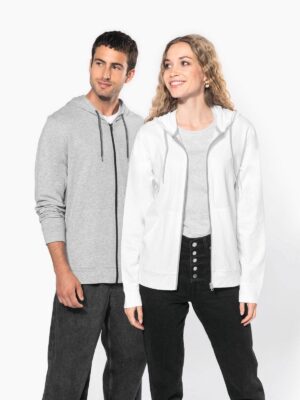 K438 - Veste coton légère à capuche
