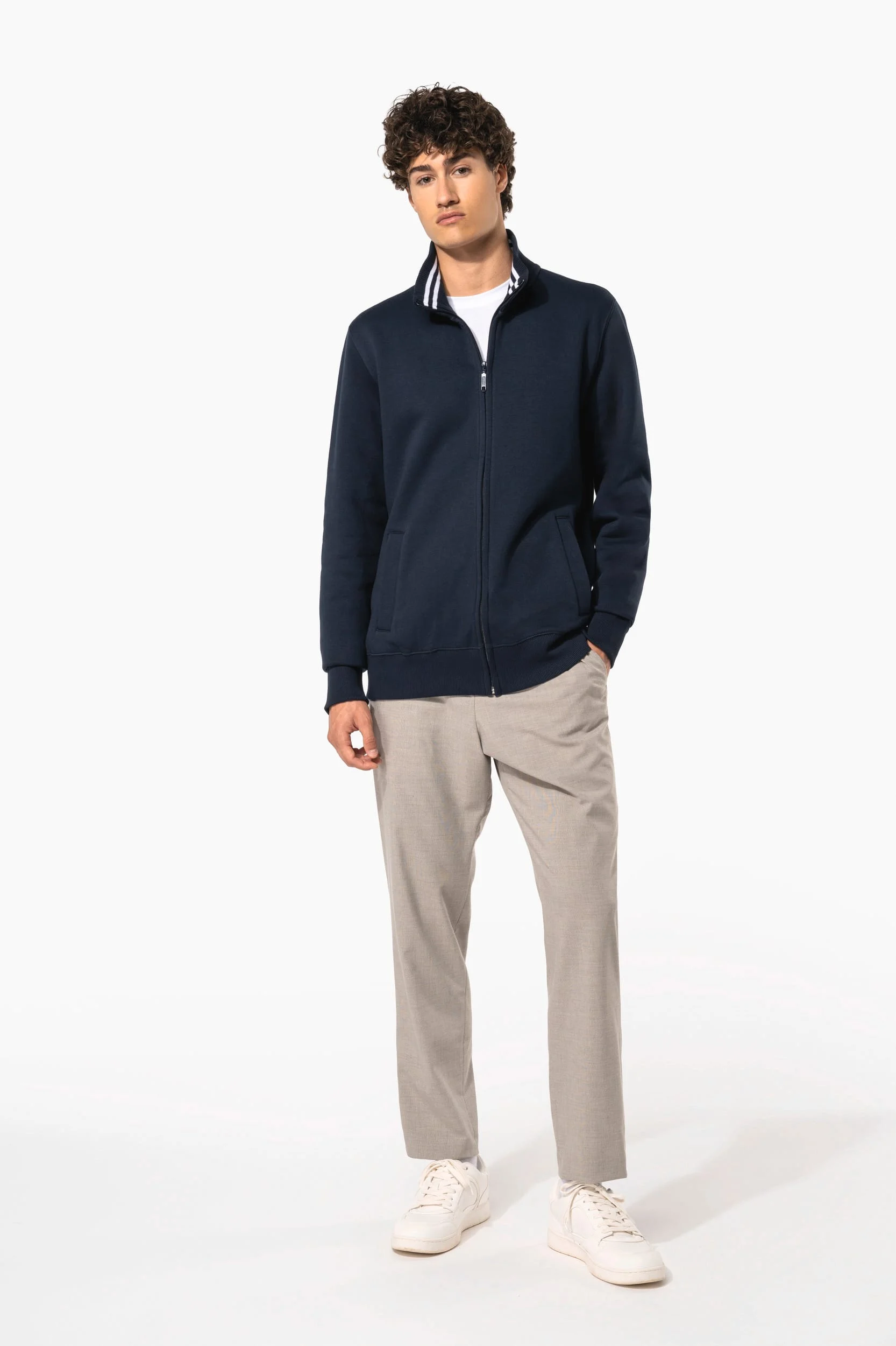 K456 - Veste molleton zippée homme – Image 8
