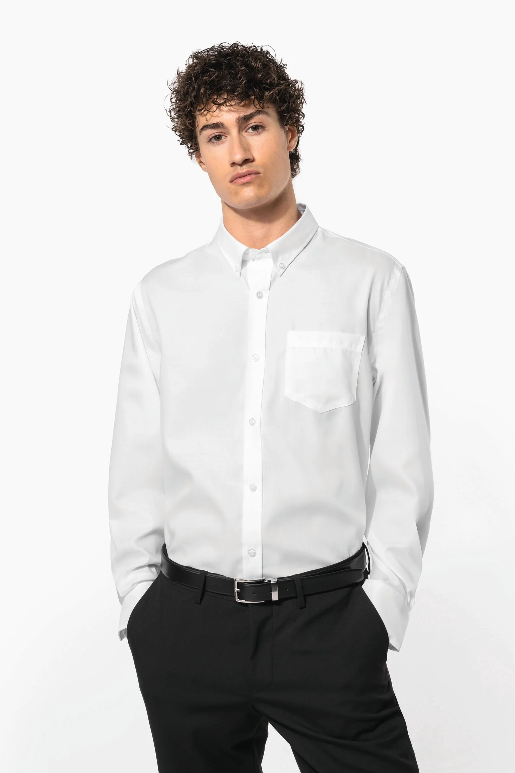 K537 - Chemise manches longues sans repassage