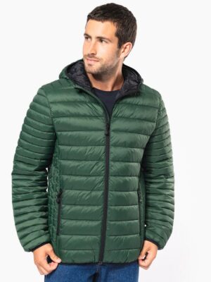 K6110 - Doudoune légère capuche homme