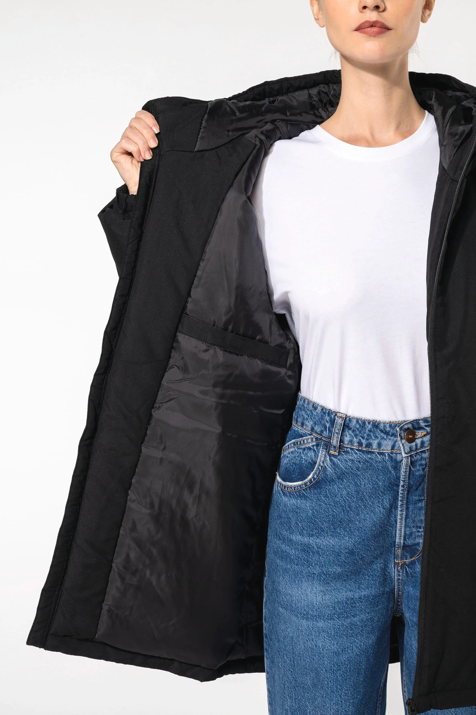 K6152 - Parka à capuche recyclée unisexe – Image 15