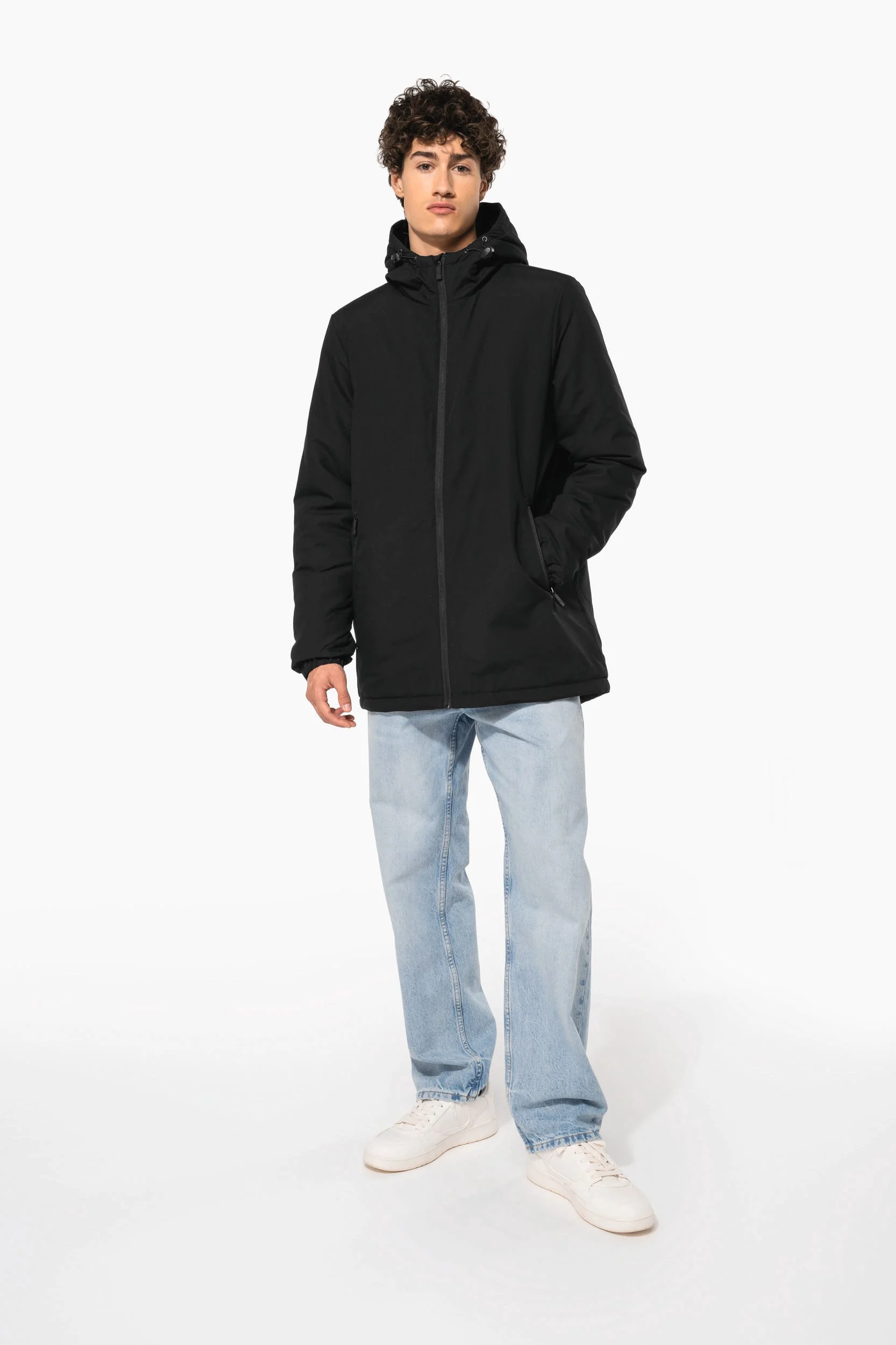 K6152 - Parka à capuche recyclée unisexe – Image 7