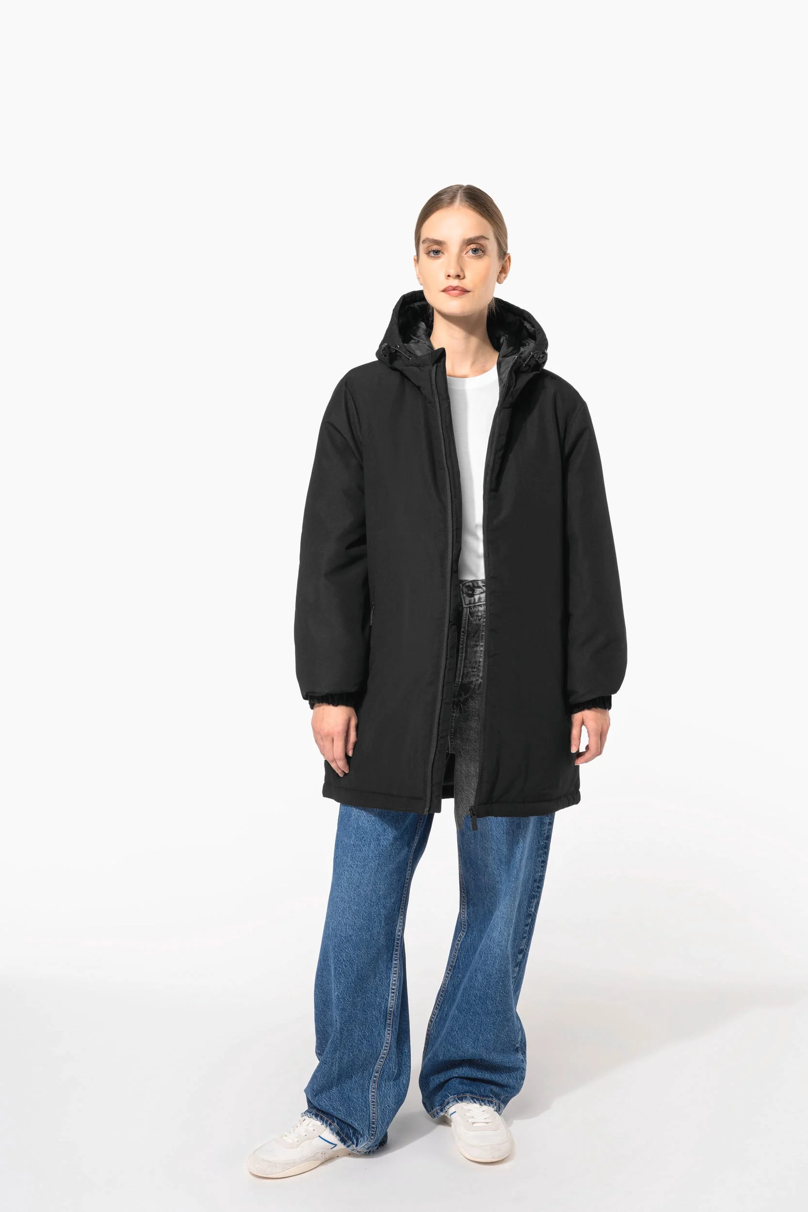 K6152 - Parka à capuche recyclée unisexe – Image 17