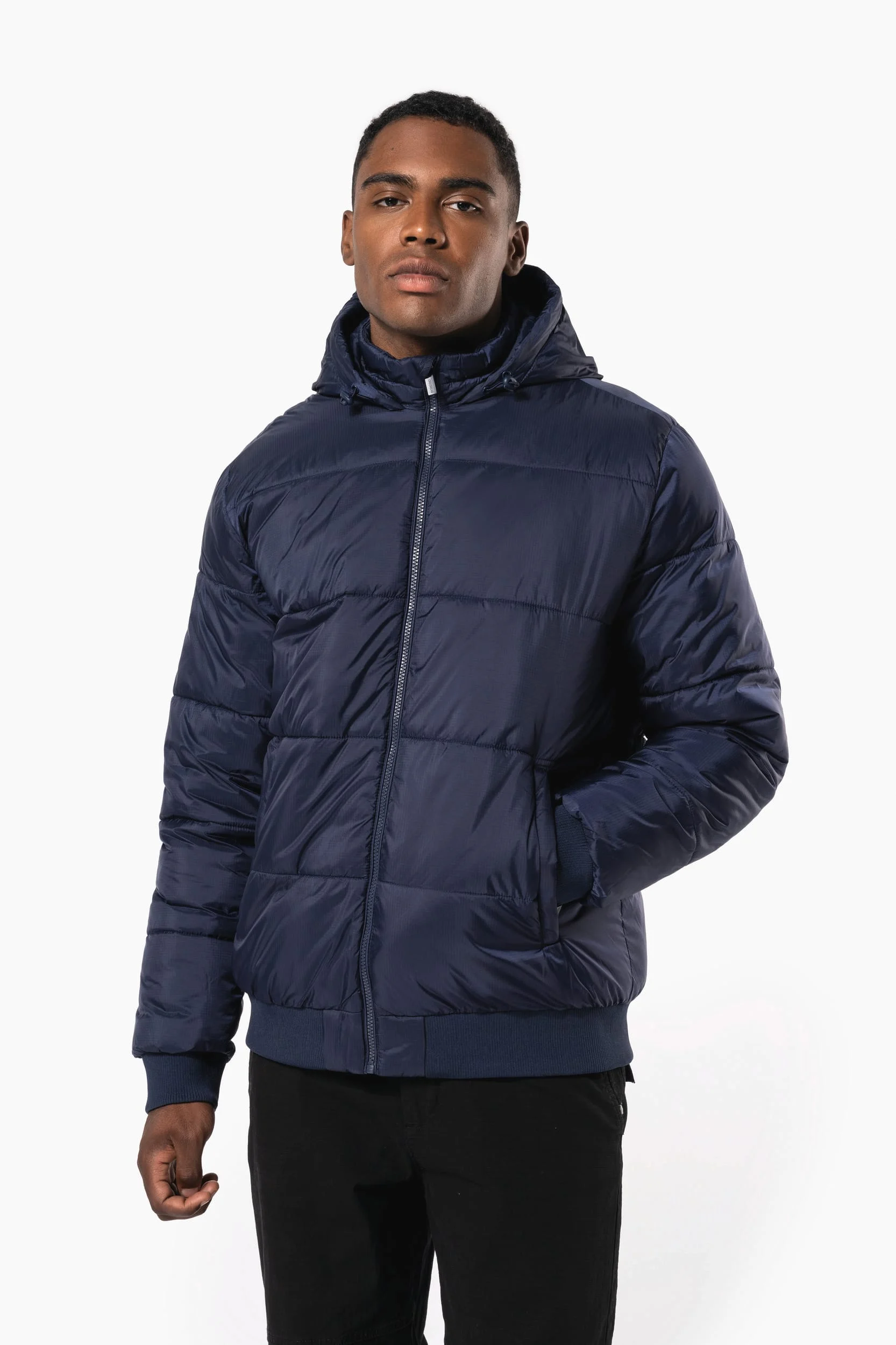 K6166 - Veste unisexe ripstop recyclée à capuche – Image 4