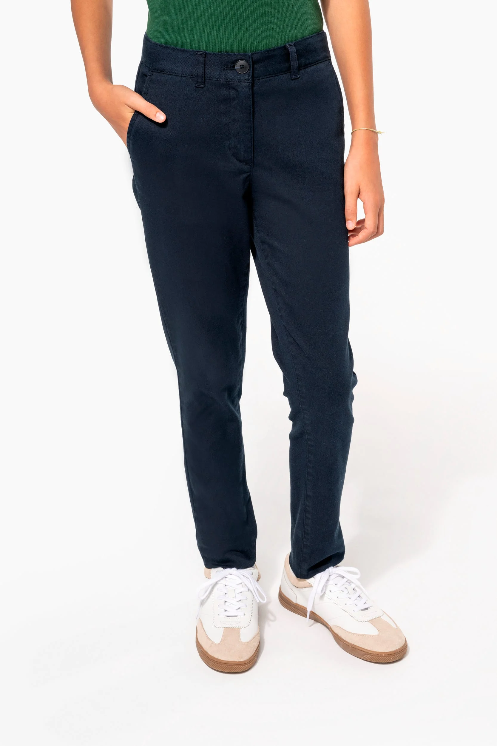 K7006 - Pantalon chino fille