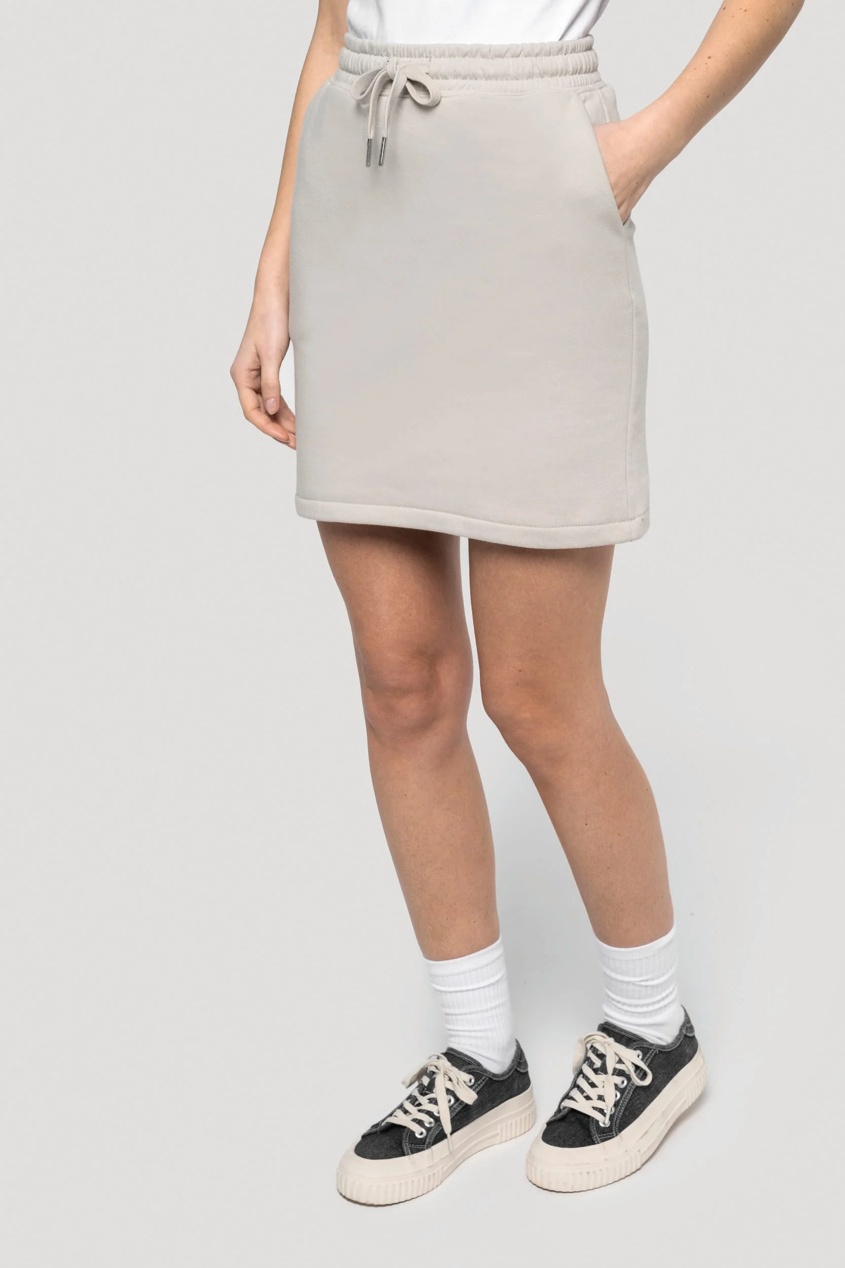 K7020 - Jupe molleton écoresponsable femme