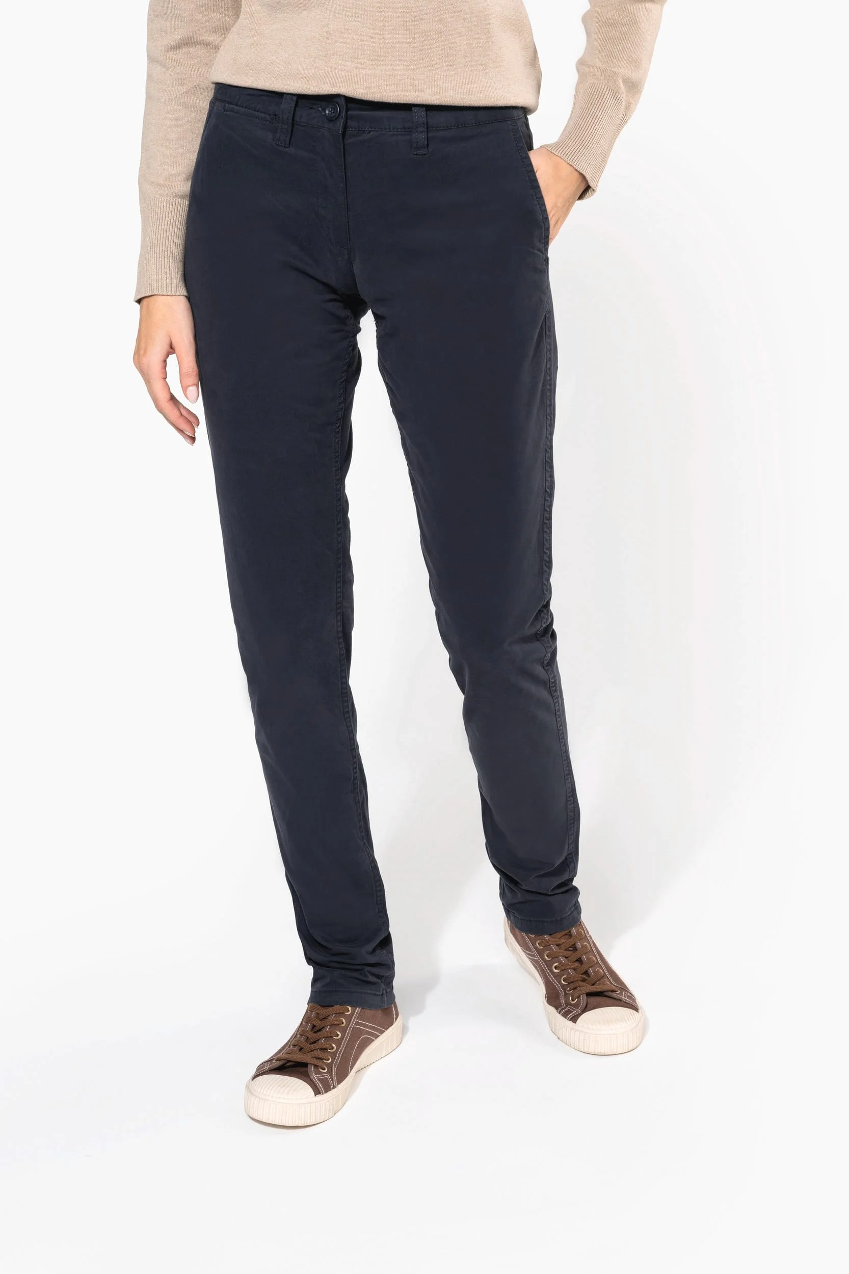 K741 - Pantalon chino femme