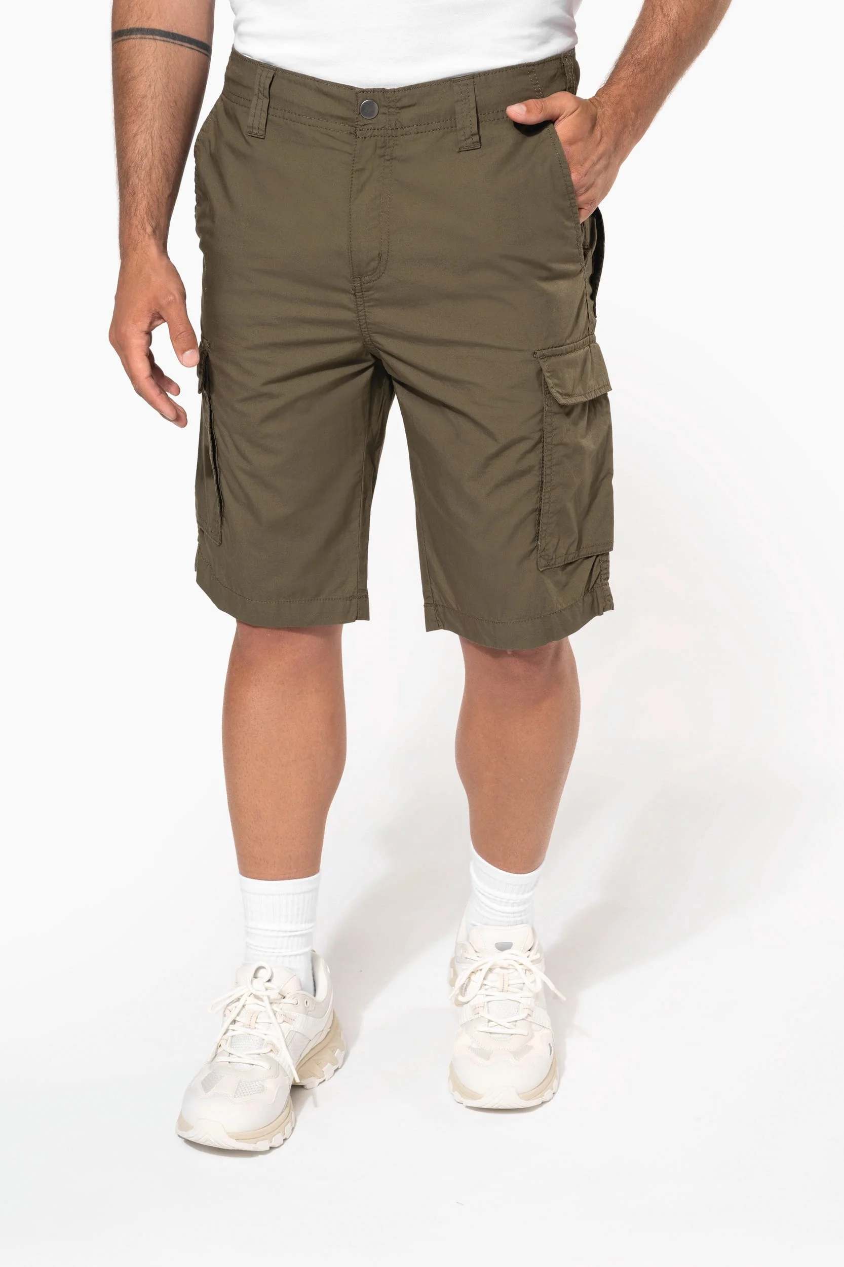 K755 - Bermuda léger multipoches homme