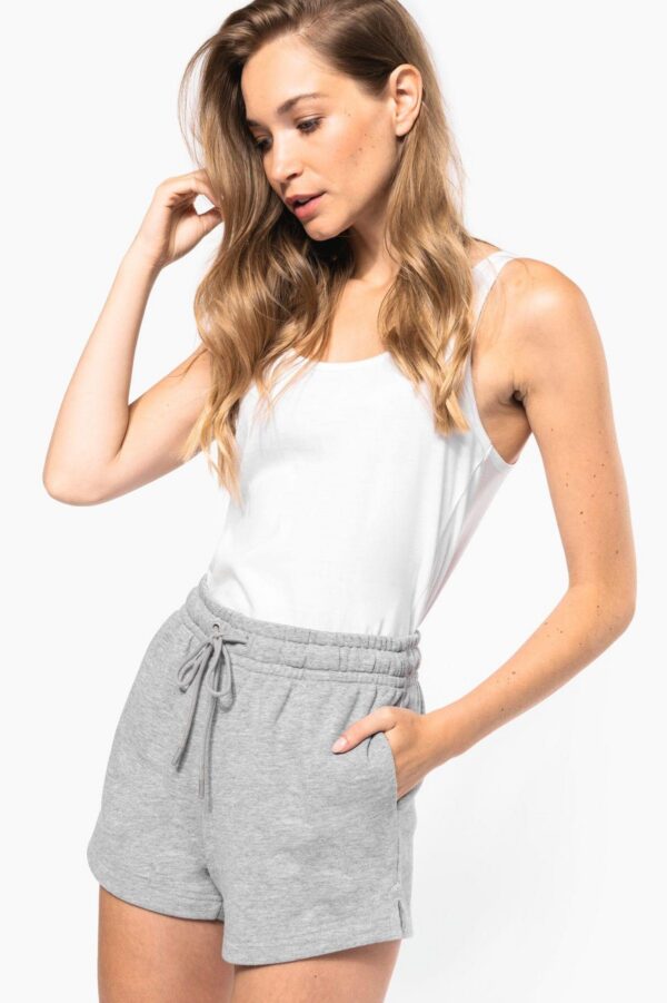 K799 - Short écoresponsable molleton non gratté femme – Image 3