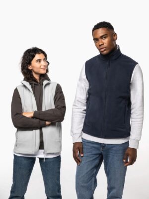 K9120 - Bodywarmer micropolaire écoresponsable unisexe