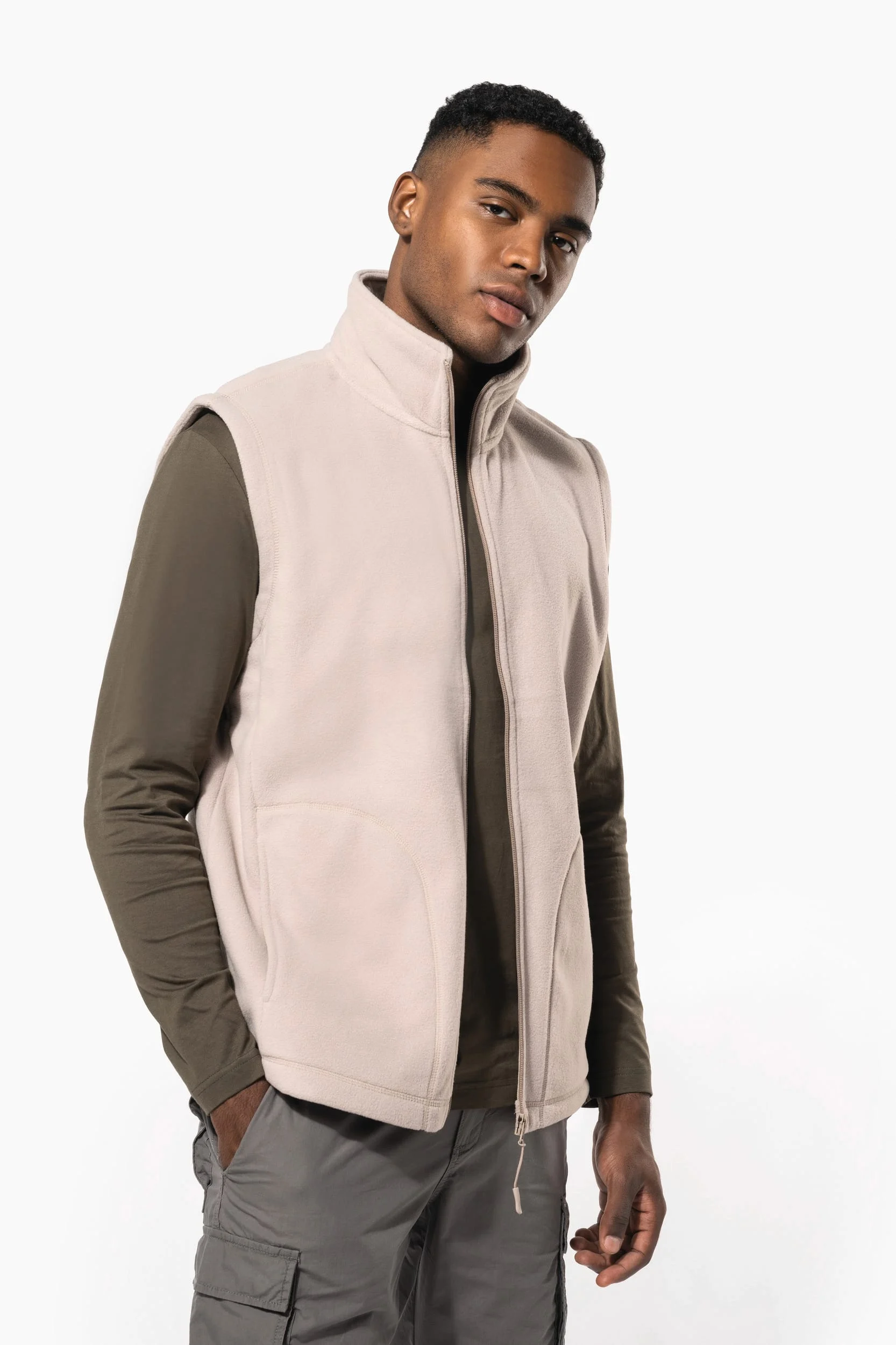 K913 - Bodywarmer micropolaire homme – Image 7