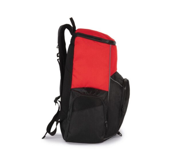 KI0176 - Sac à dos de sport recyclé avec porte-objets – Image 3