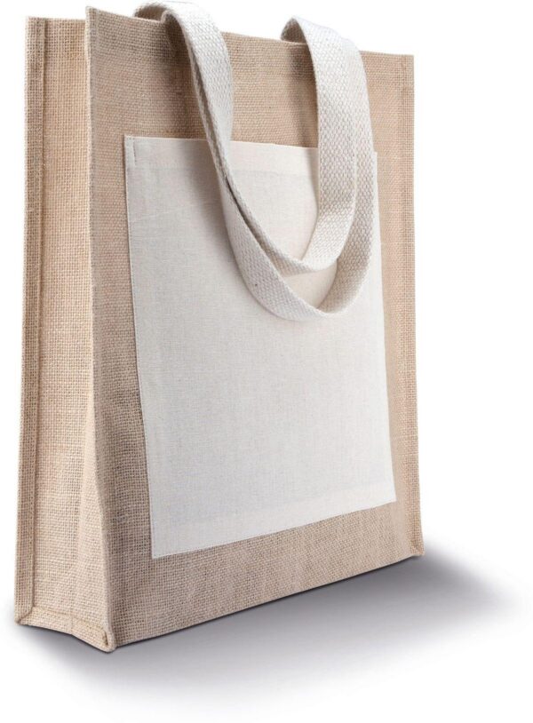 KI0221 - Sac shopping toile de jute