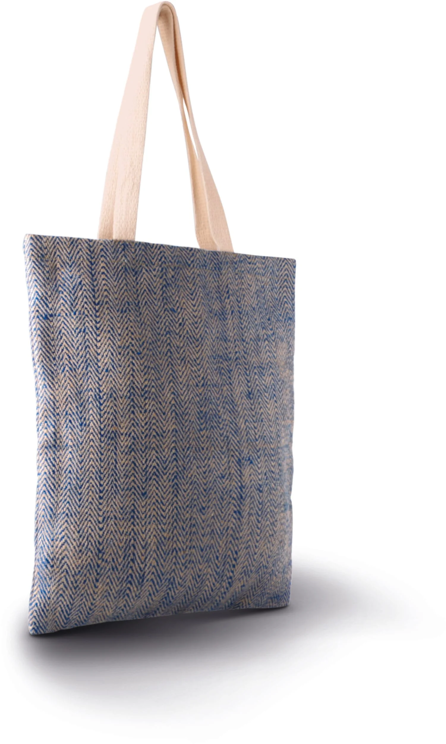 KI0226 - Sac en toile de jute teint 100% naturel